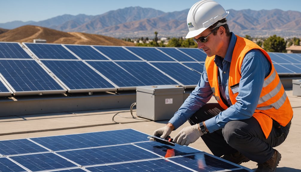 solar panel inspection process